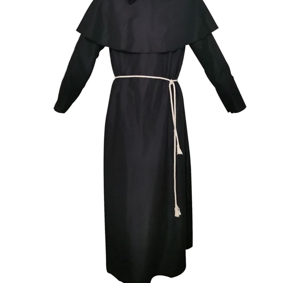 Nicexx Plague Doctor Mask Costumes Set 6 in 1 Halloween Beak Mask - Picture 2 of 3